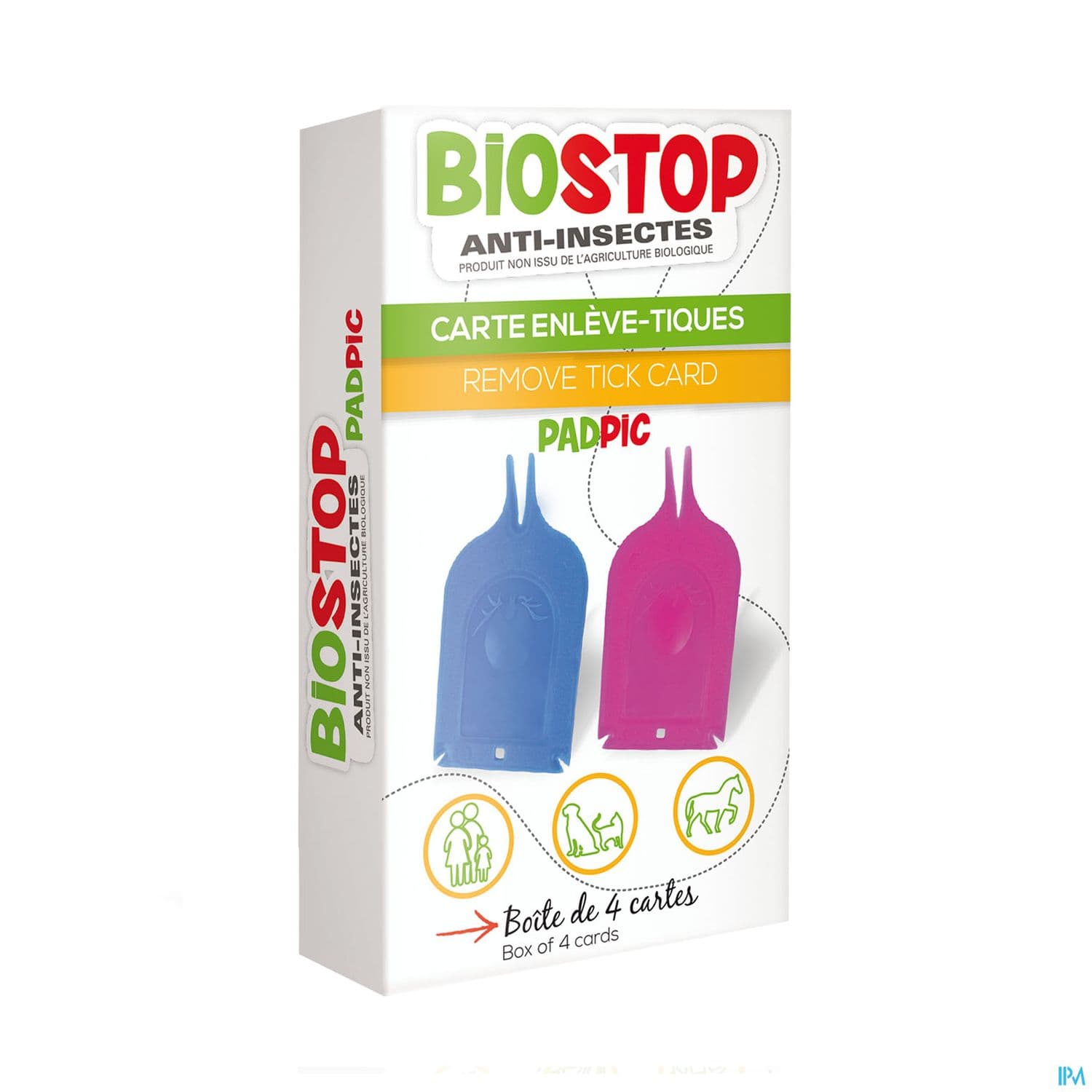 Biostop Carte Enleve Tiques — Pharmacie Des Olivades