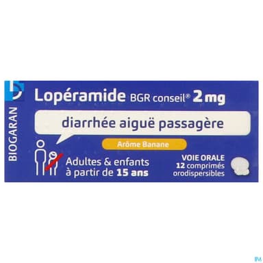 LOPERAMIDE 2MG BGR CONS CPR ORO 12