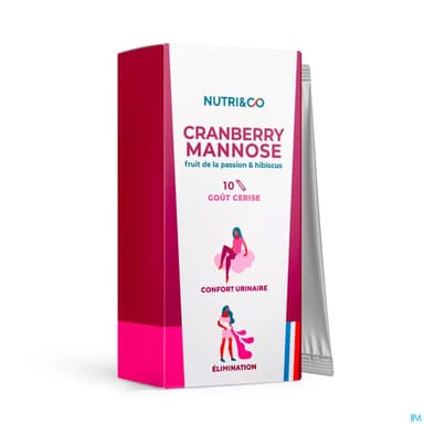 NUTRI&CO CRANBERRY MANNOSE STIC 10