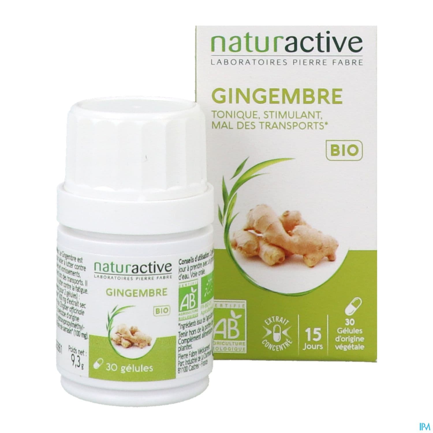 Naturactive Gingembre Bio Gelule 30