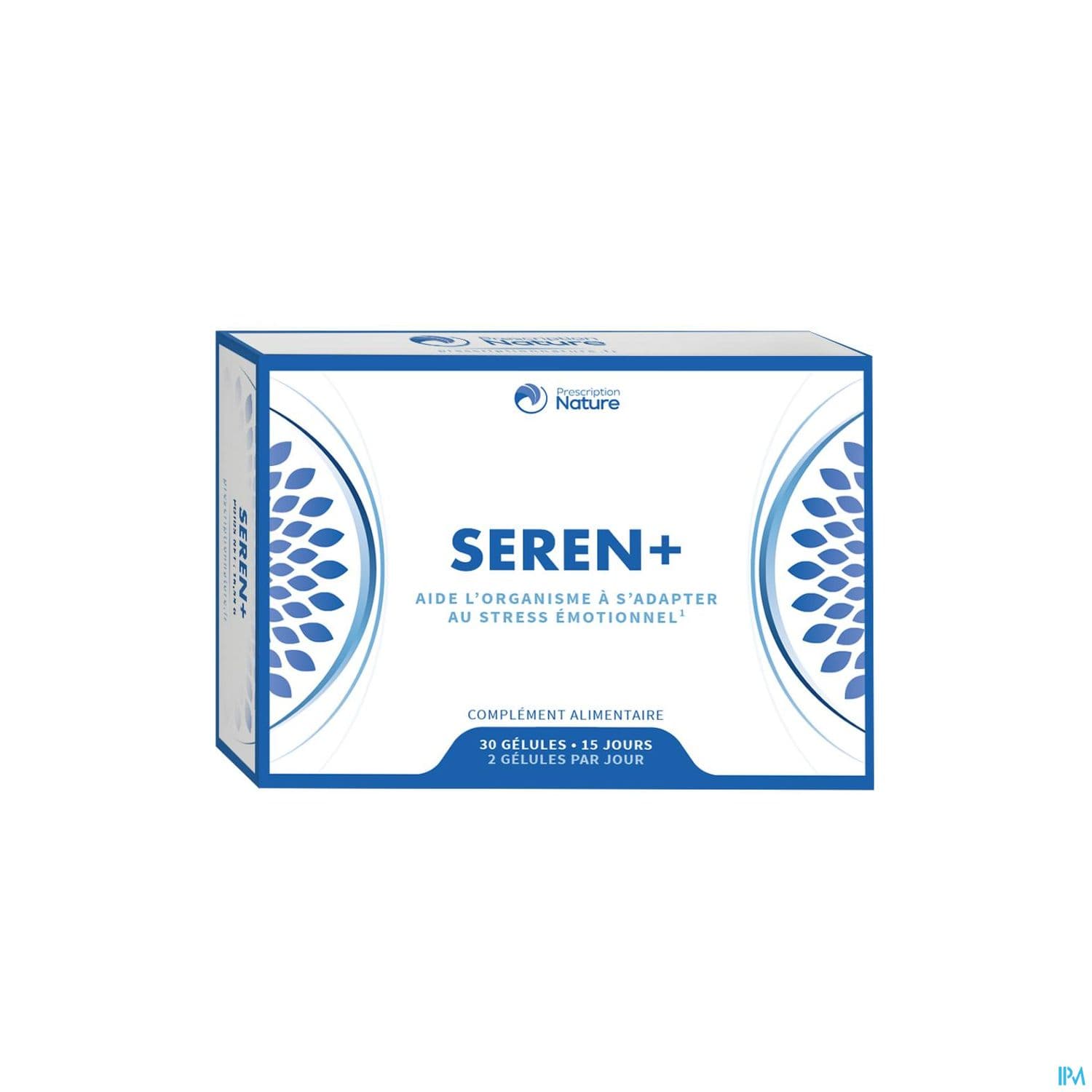 Prescription Nature Seren+ Gelule 30