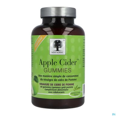 NEW NORDIC APPLE CIDER GUMMIE 60