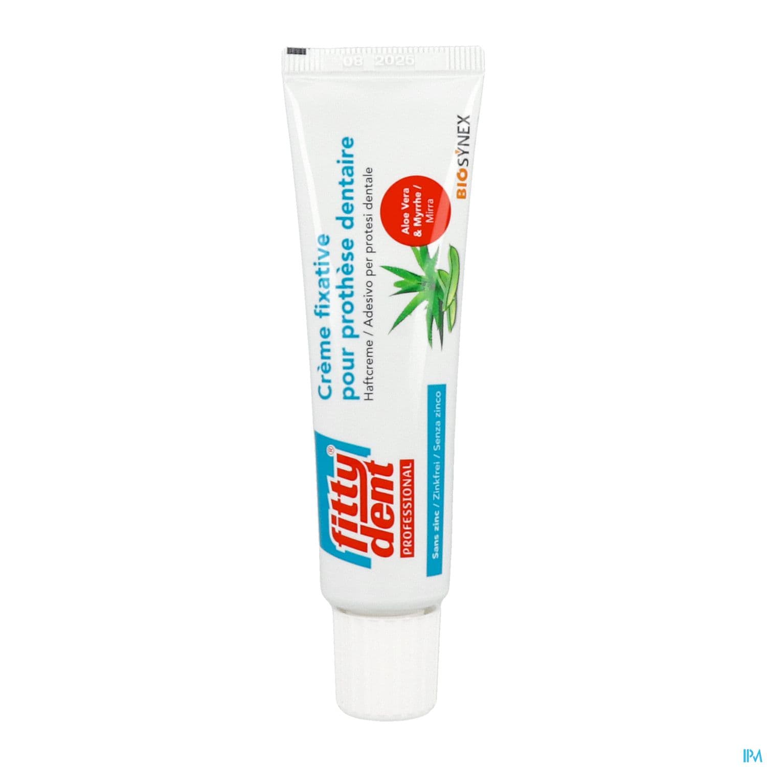Fittydent Professionnal Creme Fixative Sans Zinc 40g