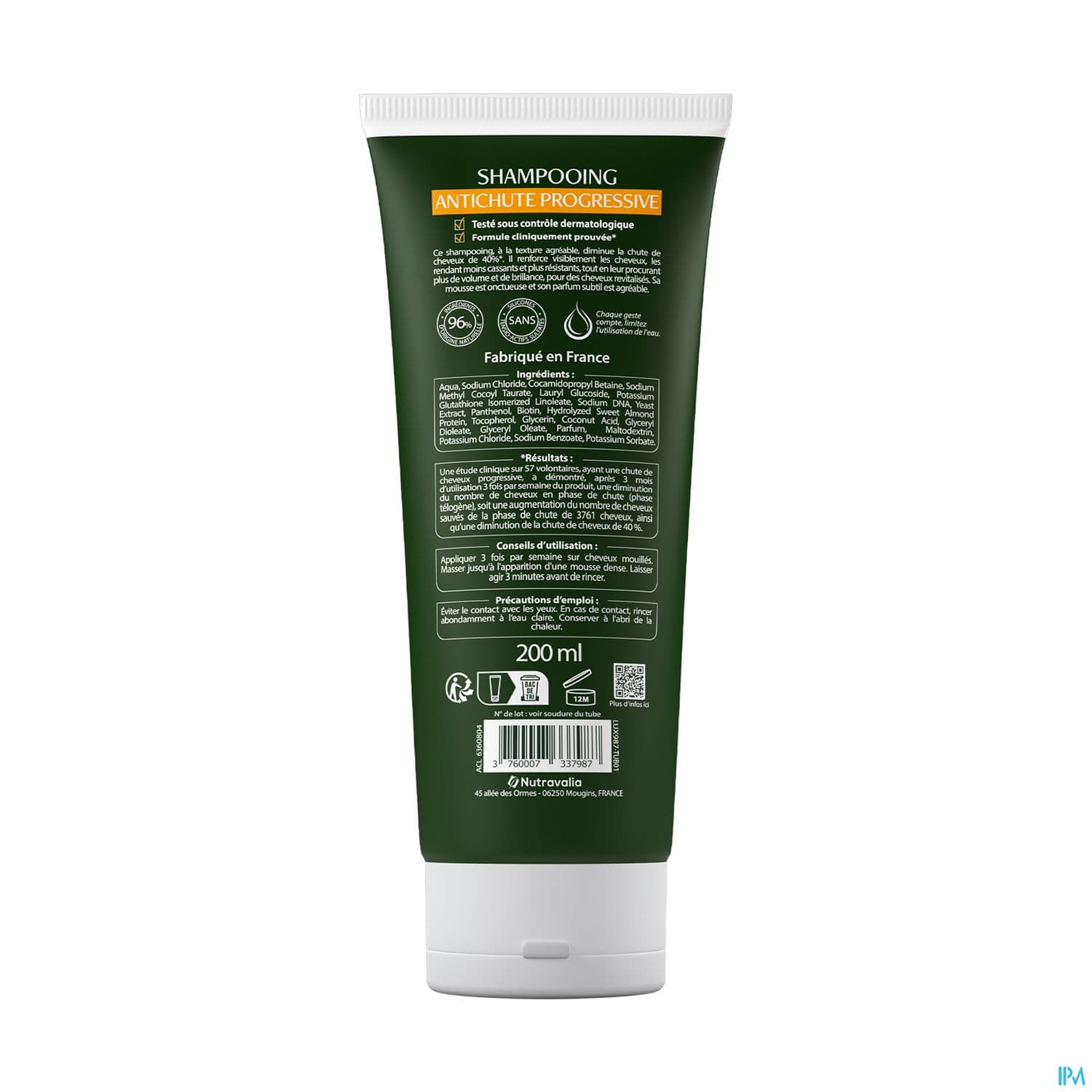 LUXEOL SHAMP A/CHUTE PROGRESS200ML