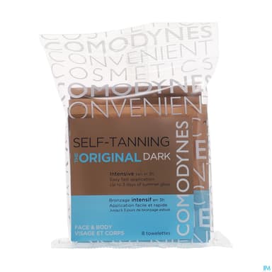 Comodynes Self Tanning Intensive Lingette 8