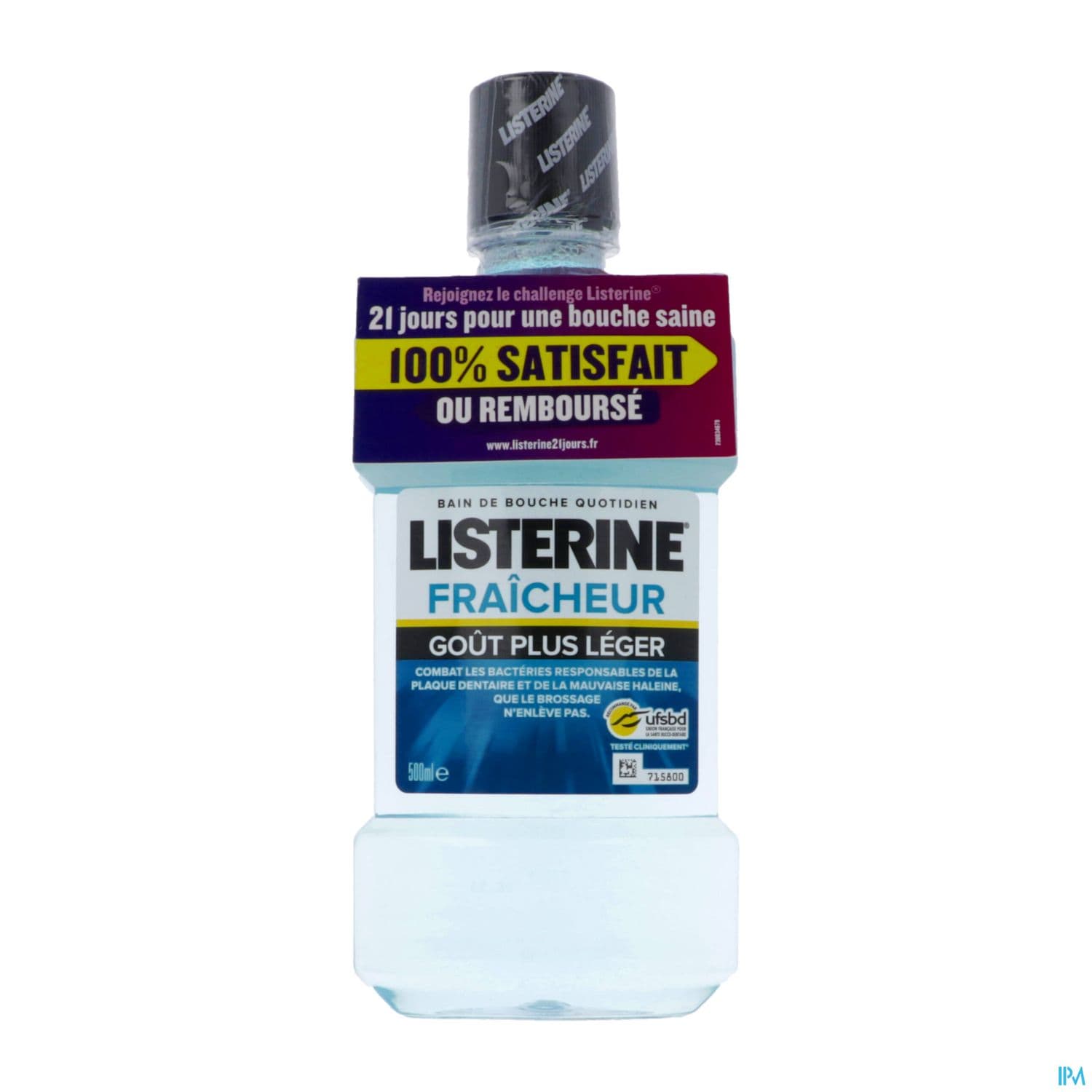 LISTERINE B/BOUC FRAICH S/ALC500ML