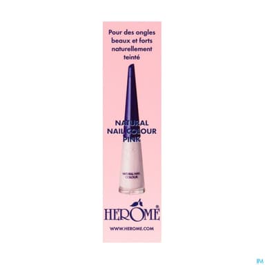 HEROME DURCIS ONGL DOUX PINK 10ML