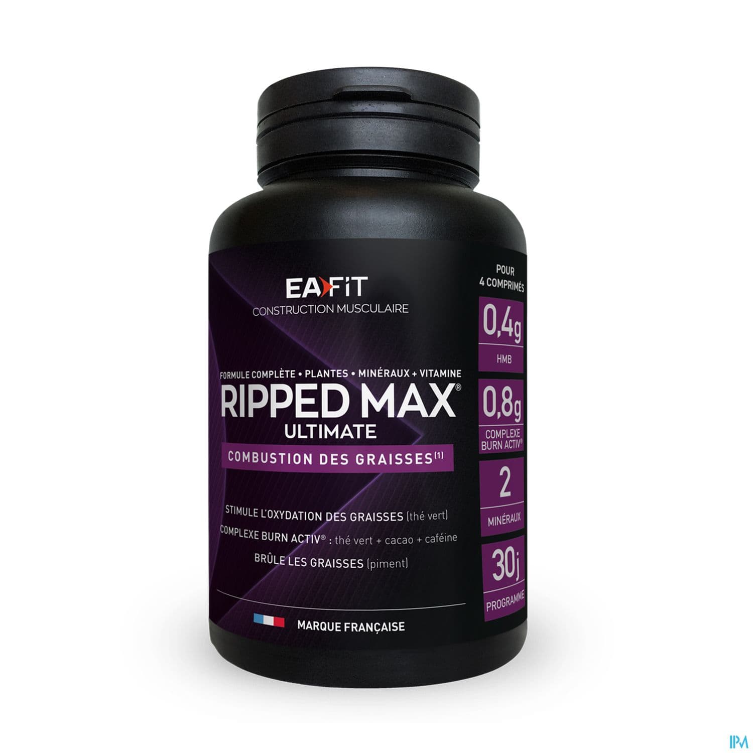 Eafit Ripped Max Ultimate Sechage Global Comprime 120