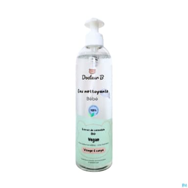 Docteur B Eau Nettoyante Bebe Bio Vegan 500ml