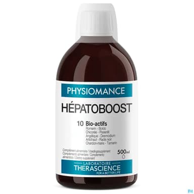 Therascience Physiomance Hepatoboost Solution Buvable 500ml