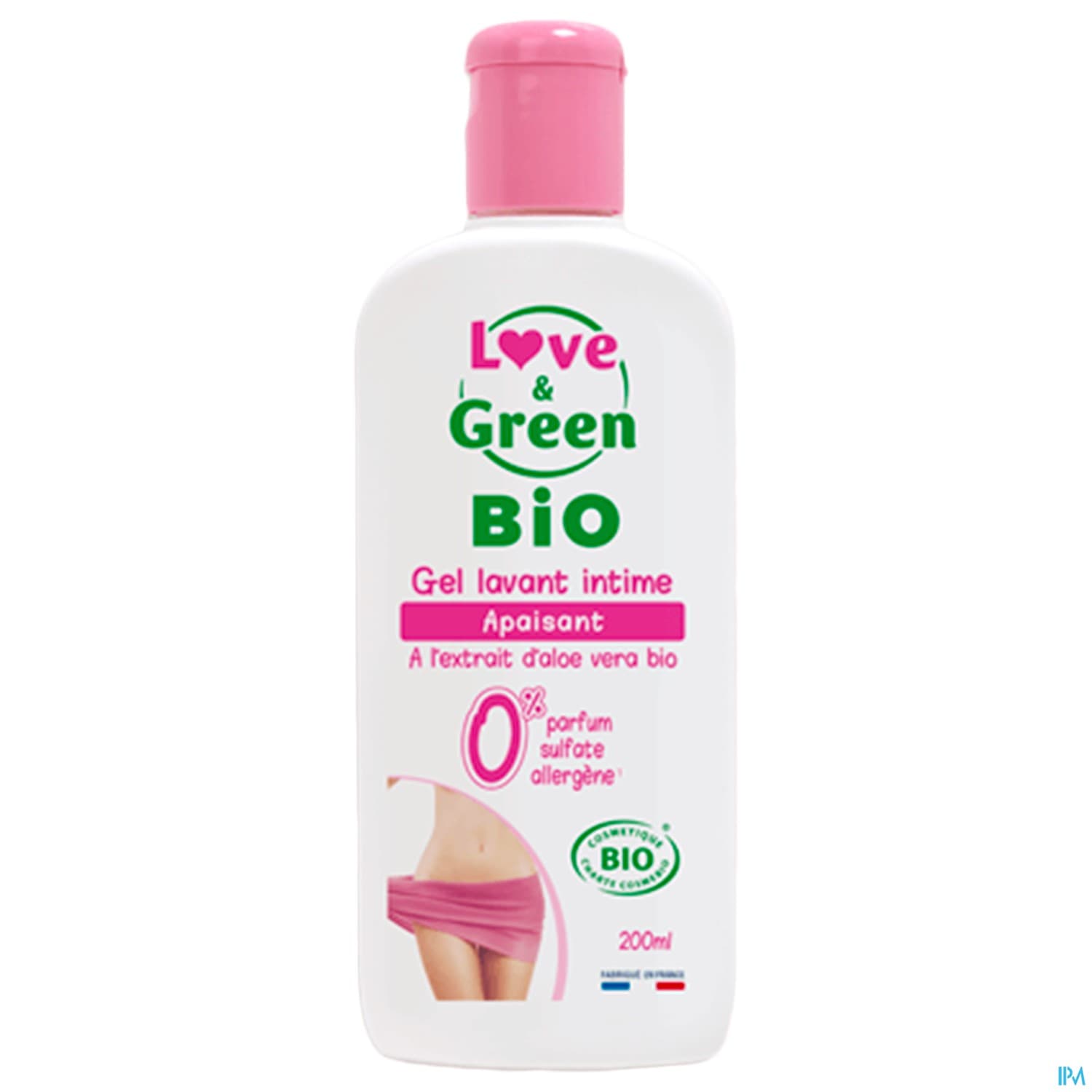 Love Green Bio Gel Lavant Intime Apaisant 200ml
