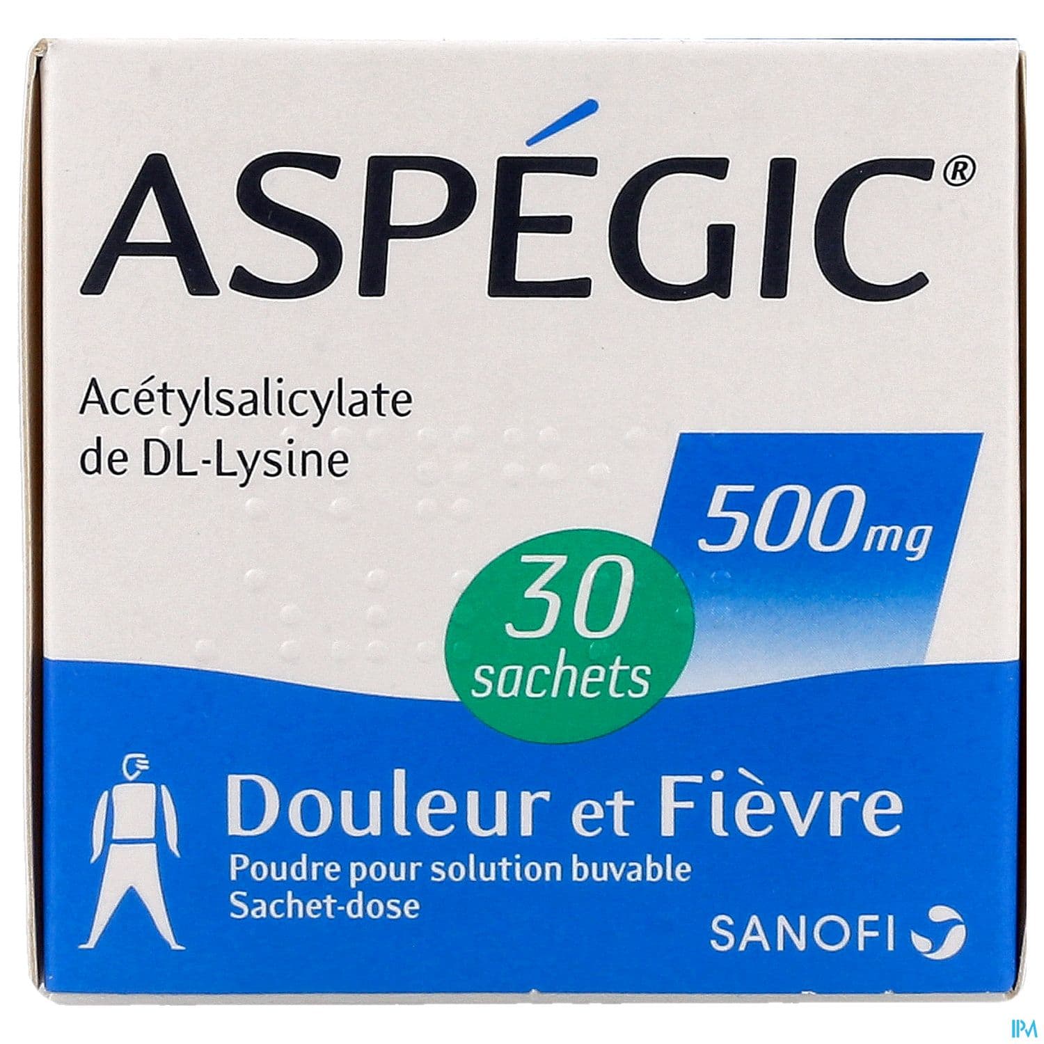 ASPEGIC 500MG SACHET 30