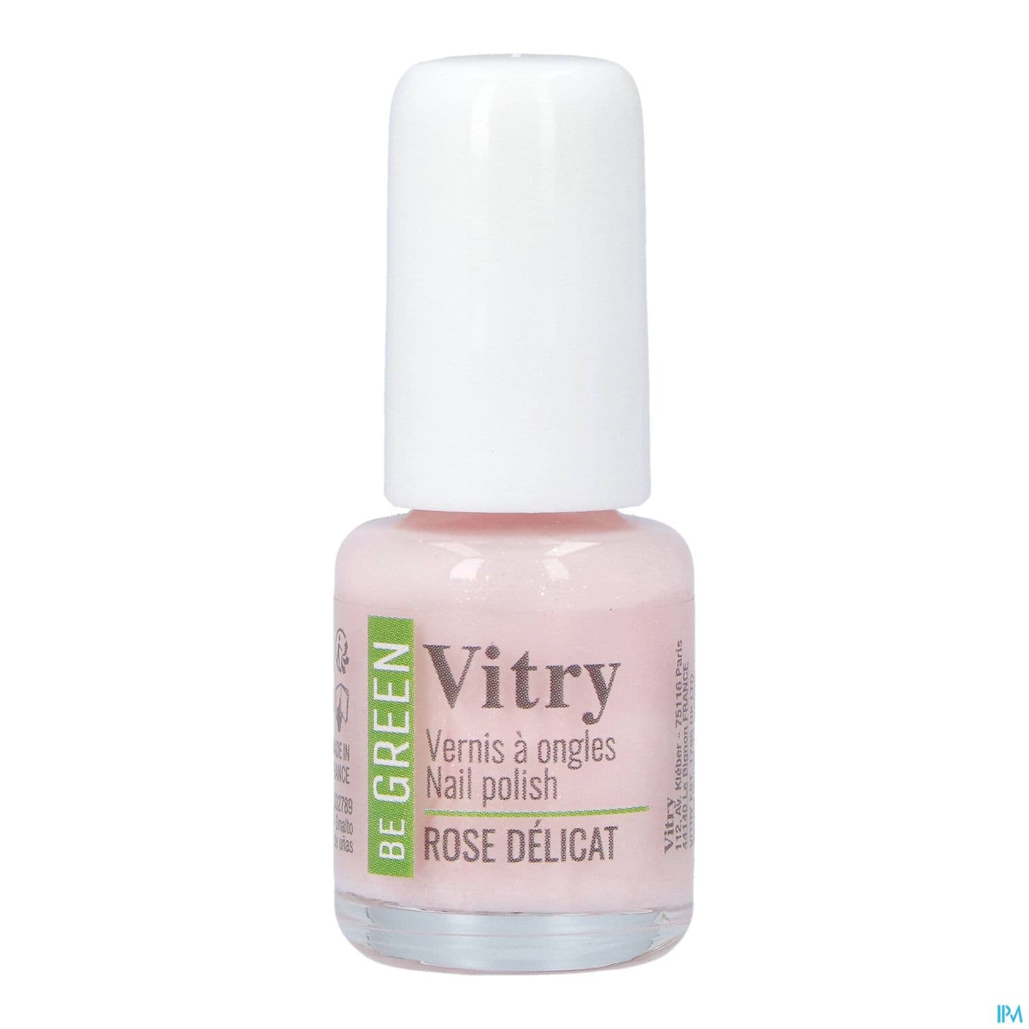 Vitry Be Green Vernis Ongles Rose Delicat 6ml