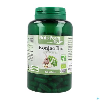 NAT&FORM BIO KONJAC GELVEG200