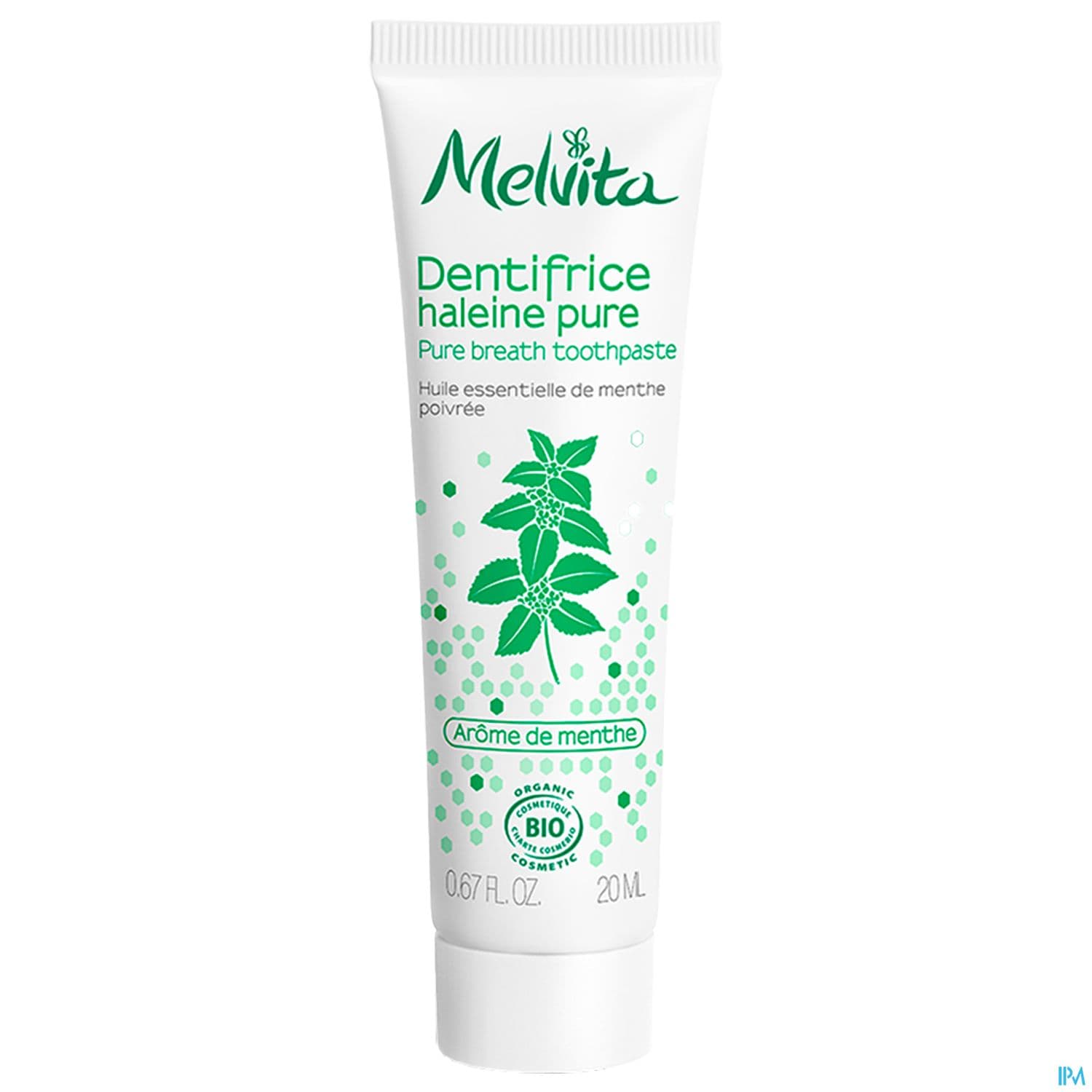 Melvita Dentifrice Haleine Pure Bio 20ml