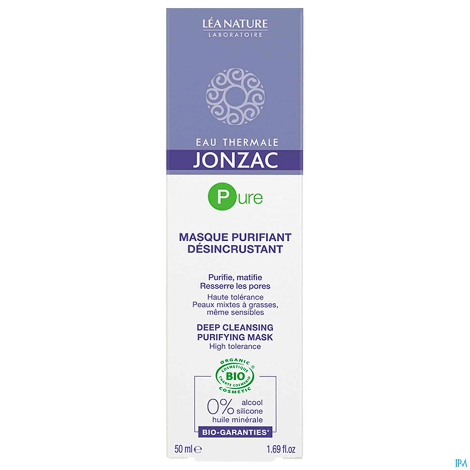 JONZAC PURE MASQ PURIF DESINC 50ML