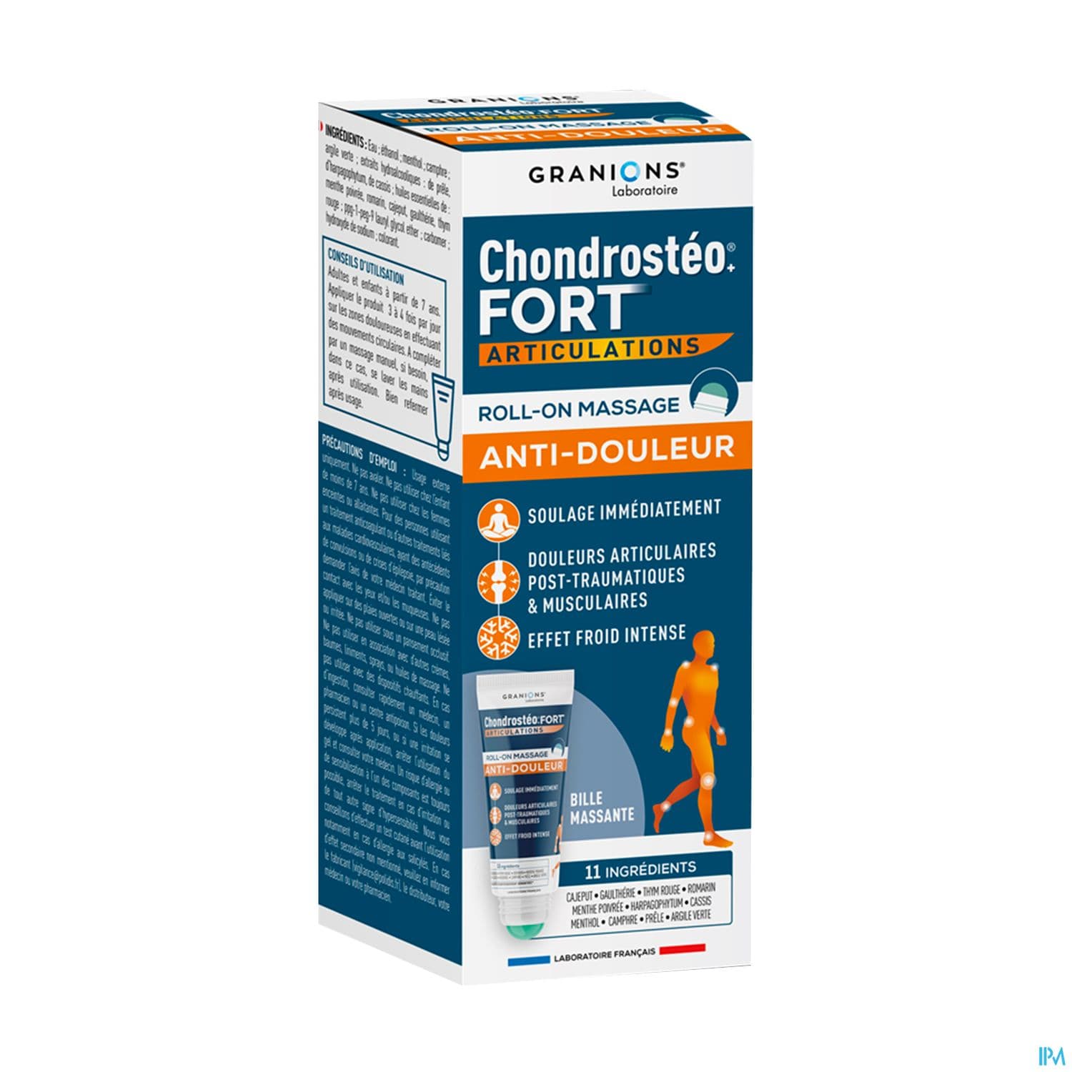 CHONDROSTEO FORT ROLL ON 50ML — Pharmacie de la Croix Rouge - Tourcoing