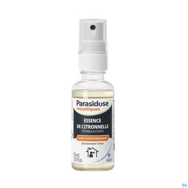 Laboratoires Gilbert Parasidose Moustique Essence De Citronnelle 30ml