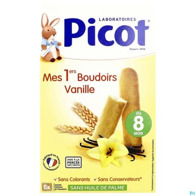 PICOT 1ER BOUDOIR VANILLE 24