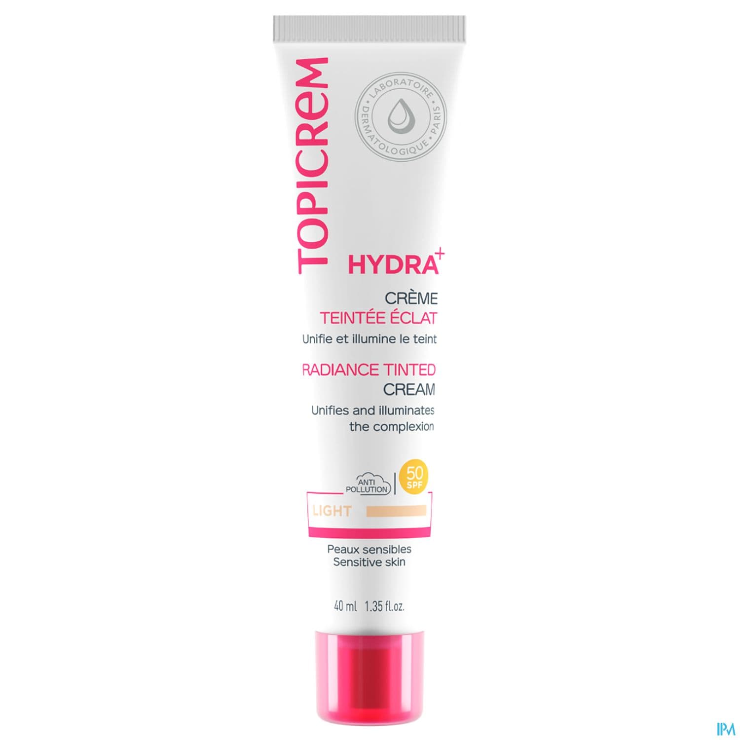 TOPICREM HYDRA+ CR TEINT LIGHT40ML
