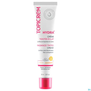 TOPICREM HYDRA+ CR TEINT LIGHT40ML