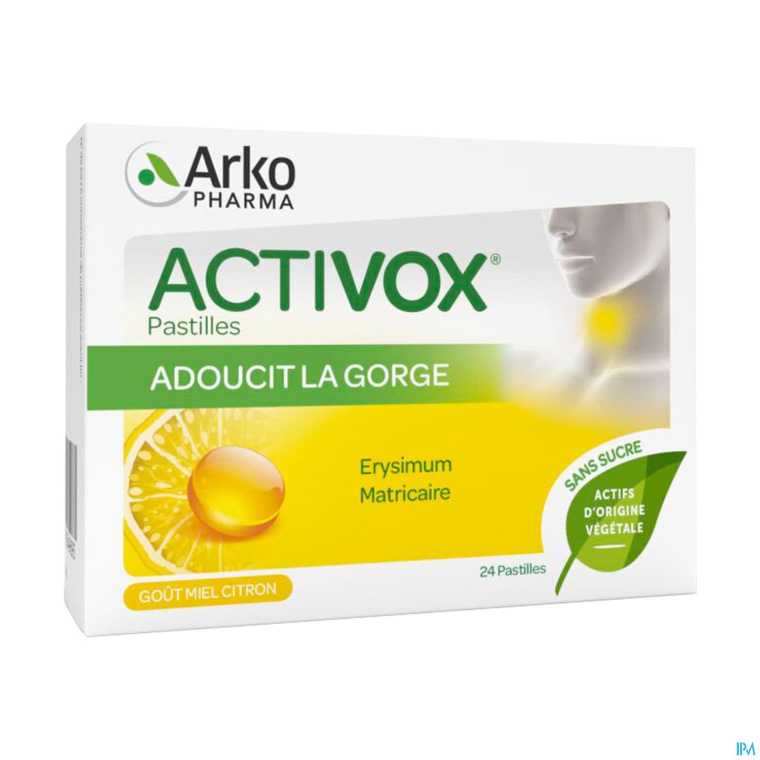 ACTIVOX PASTILLE MIEL CITRON