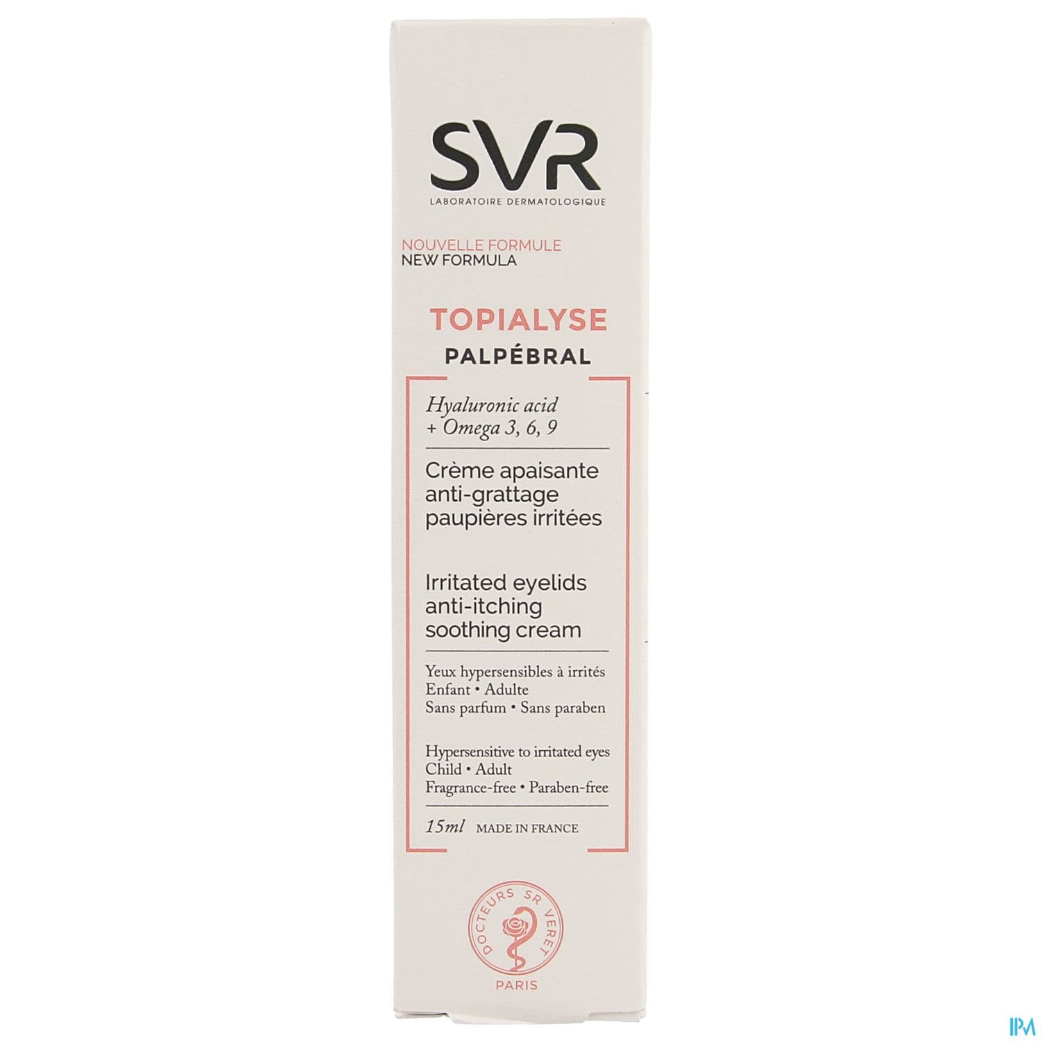 Svr Palpebral By Topialyse Demaquillant Yeux Paupieres 15ml