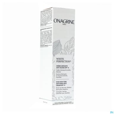 Onagrine White Perfection Creme Unifiante Antitaches Spf15 40ml