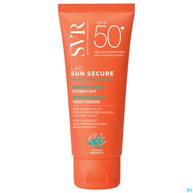 SVR SUN SECURE SPF50+ LAIT 100ML