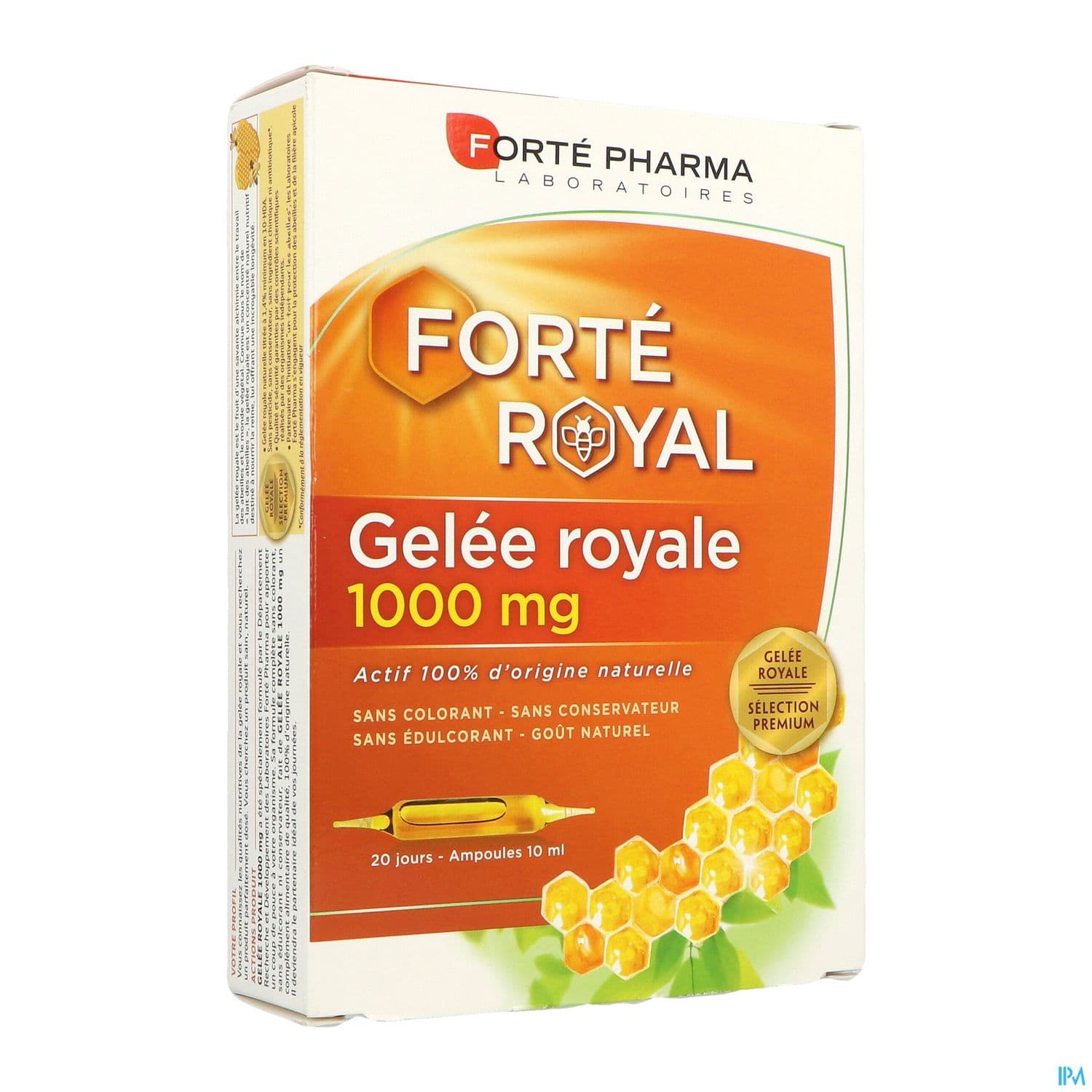 Forte Pharma Forte Royal Gelee Royale 1000mg Ampoule 10ml 20