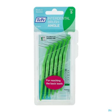 Tepe Brossette Interdentaire Angle 0mm8 Vert X6