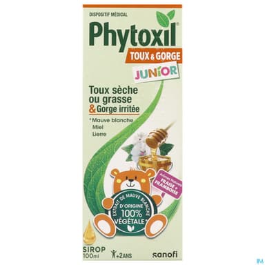 PHYTOXIL TOUX SUCRE JUNIOR SP100ML