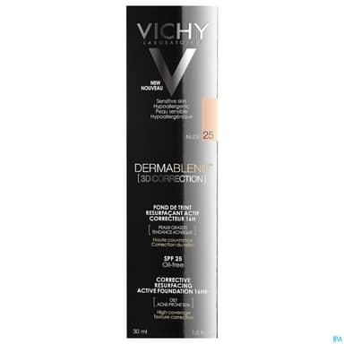 Vichy Fdt Dermablend Correction 3d 25 30ml