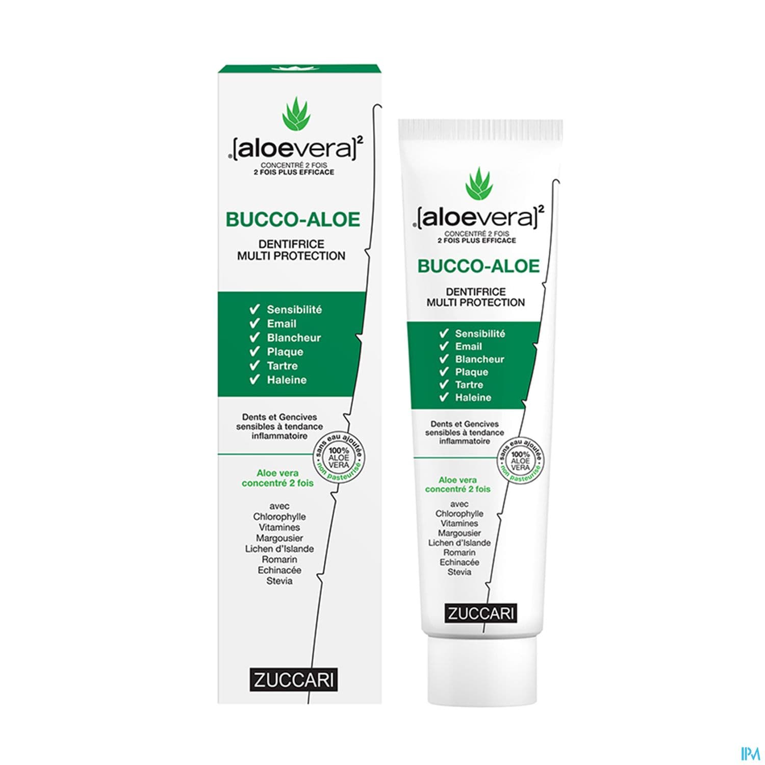 Aloevera Zuccari Naturancia Bucco Aloe Gel Dentifrice 100ml