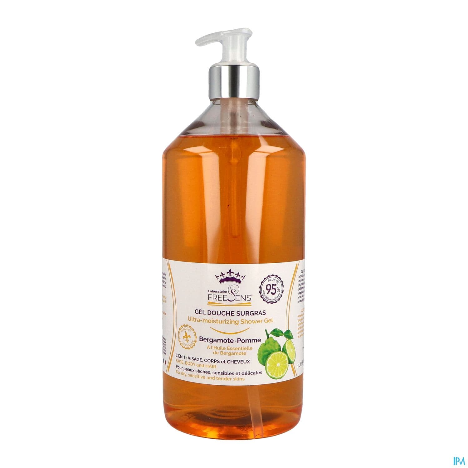 FREESENS GEL DCH SURG BERGAMOTE 1L — Pharmacie Green Boucicaut