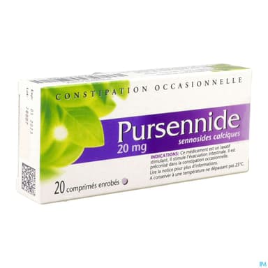 PURSENNIDE 20MG CPR ENR 1PLQ/20