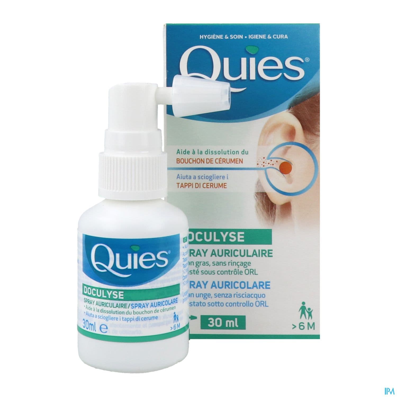 Quies Doculyse Solution Auriculaire Spray Pulverisation 30ml