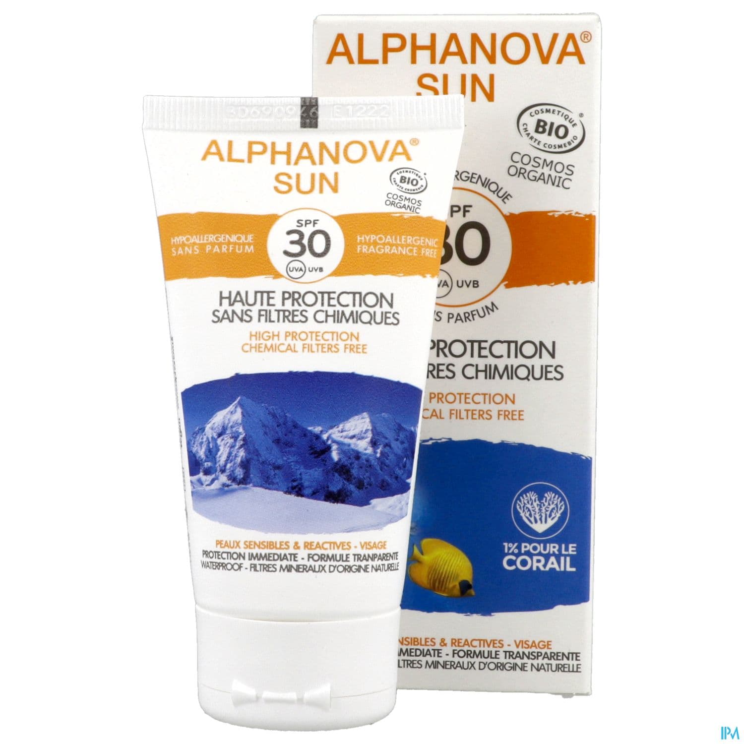 ALPHANOVA SUN SPF30 VISAGE 50G