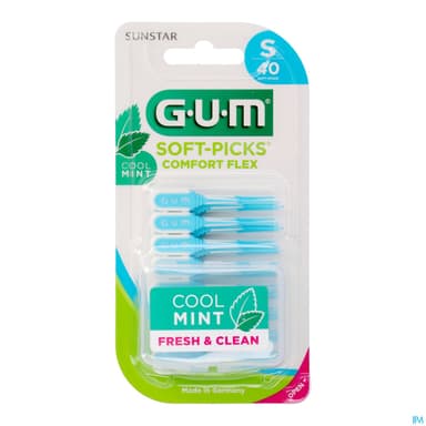 GUM SOFT-PICKS COMF FLEX MINT S 40
