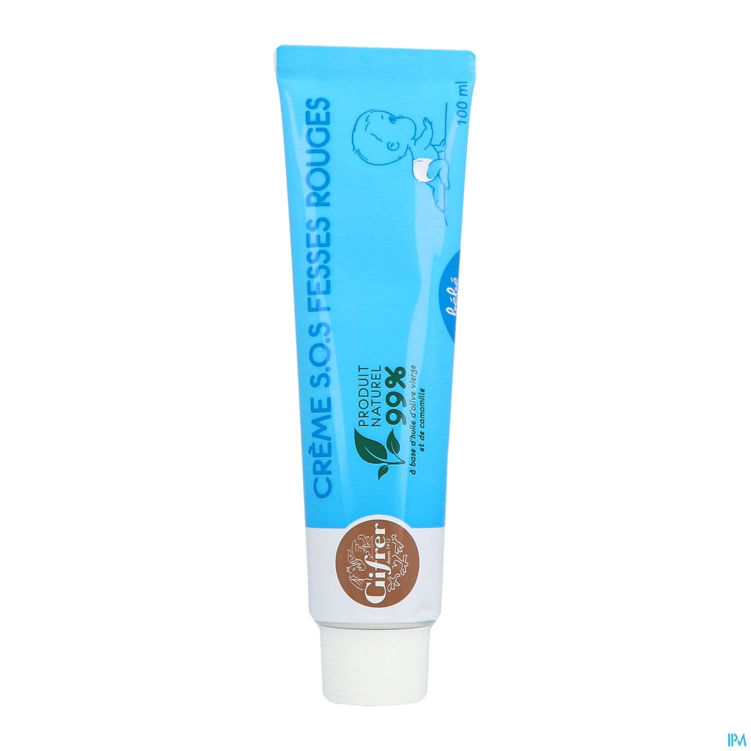 GIFRER CR SOS FESSE ROUGE 100ML