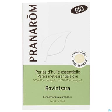 Pranarom Perles Huile Essentielle Ravintsara Bio Capsule 60