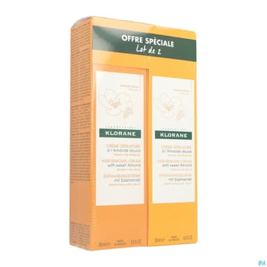KLORANE CR DEPIL JAMBE 150MLX2