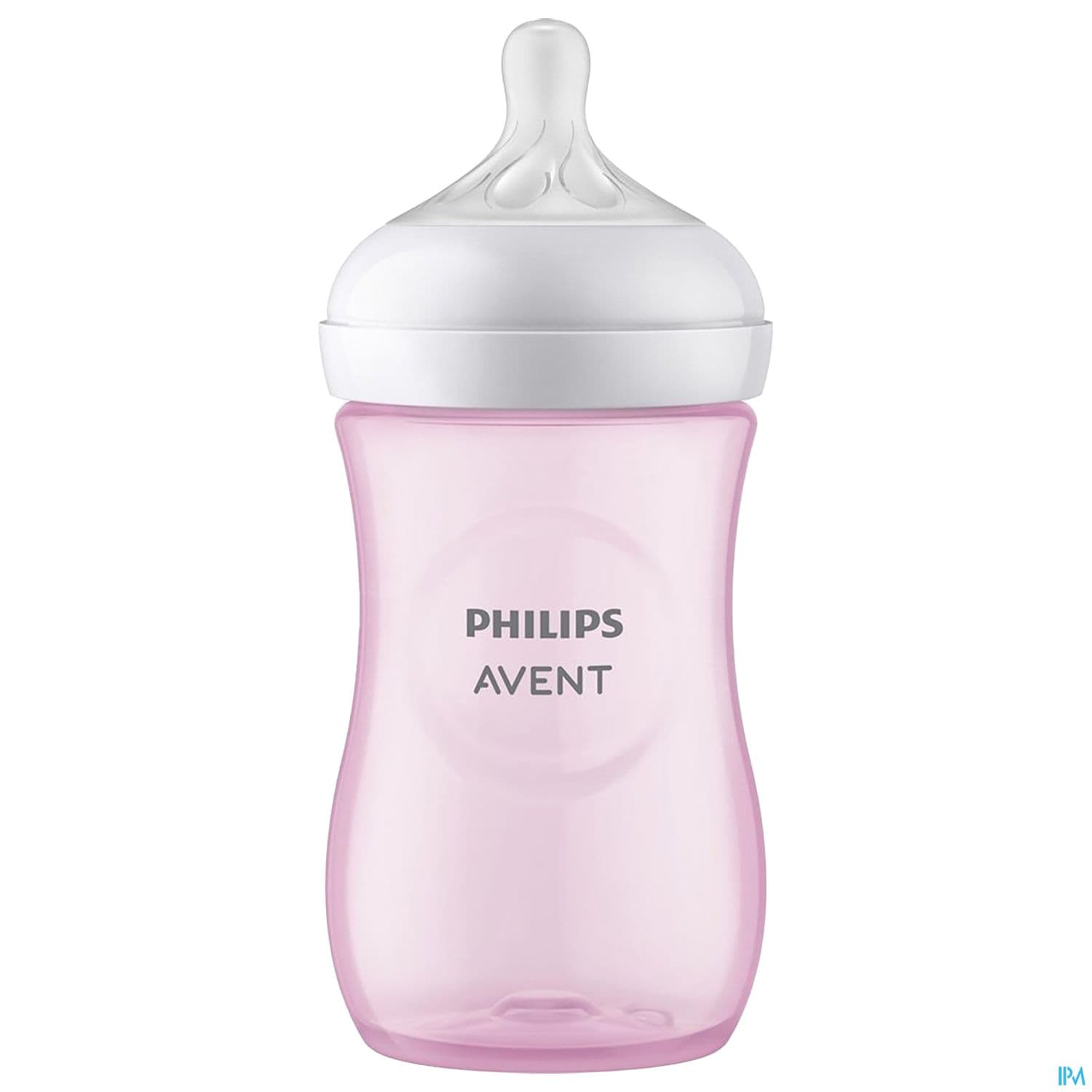 BIB AVENT NAT RESPONSE 260ML ROSE