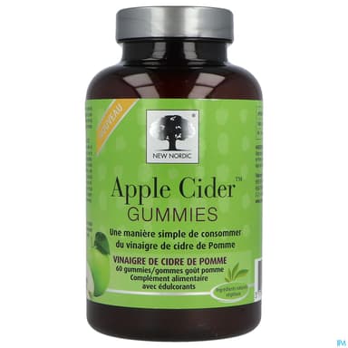 NEW NORDIC APPLE CIDER GUMMIE 60