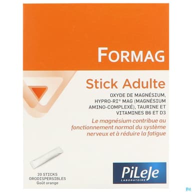 Pileje Formag Stick Adulte Orodispersible 20