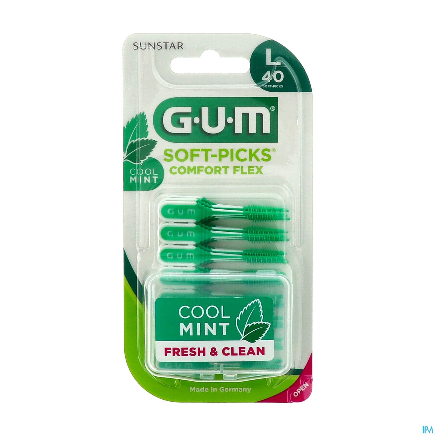 GUM SOFT-PICKS COMF FLEX MINT L 40