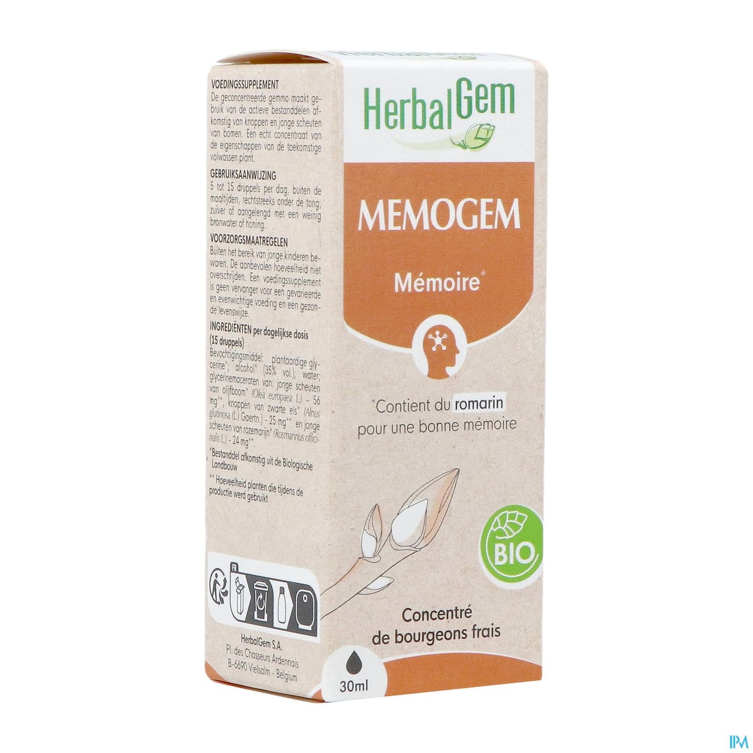HERBALGEM MEMOGEM BIO 30ML