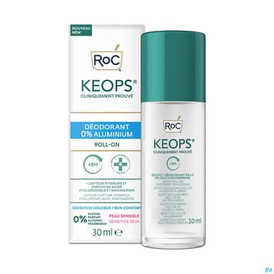 KEOPS DEOD 0% ALU ROLL-ON 30ML
