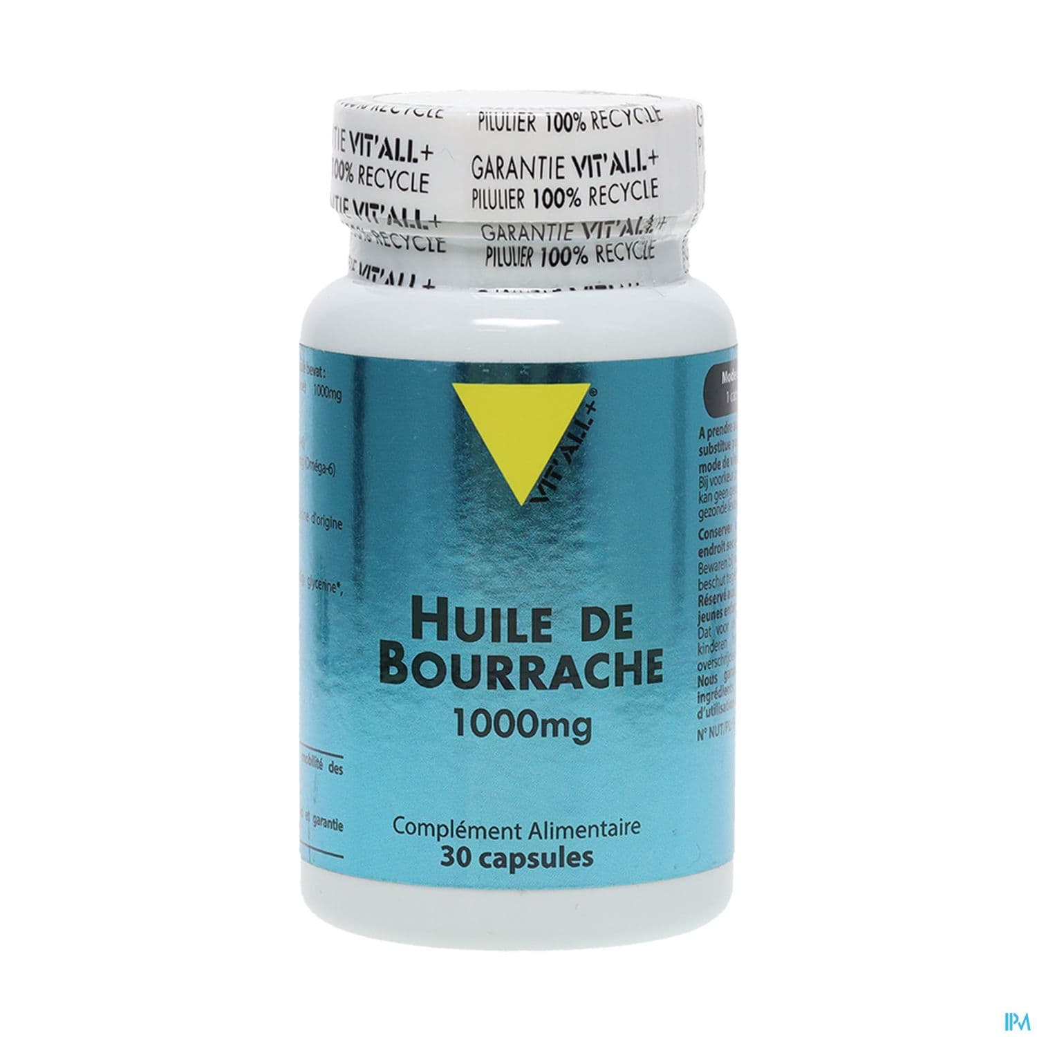 VIT ALL+ HLE BOURRACH1000MG CAPS30