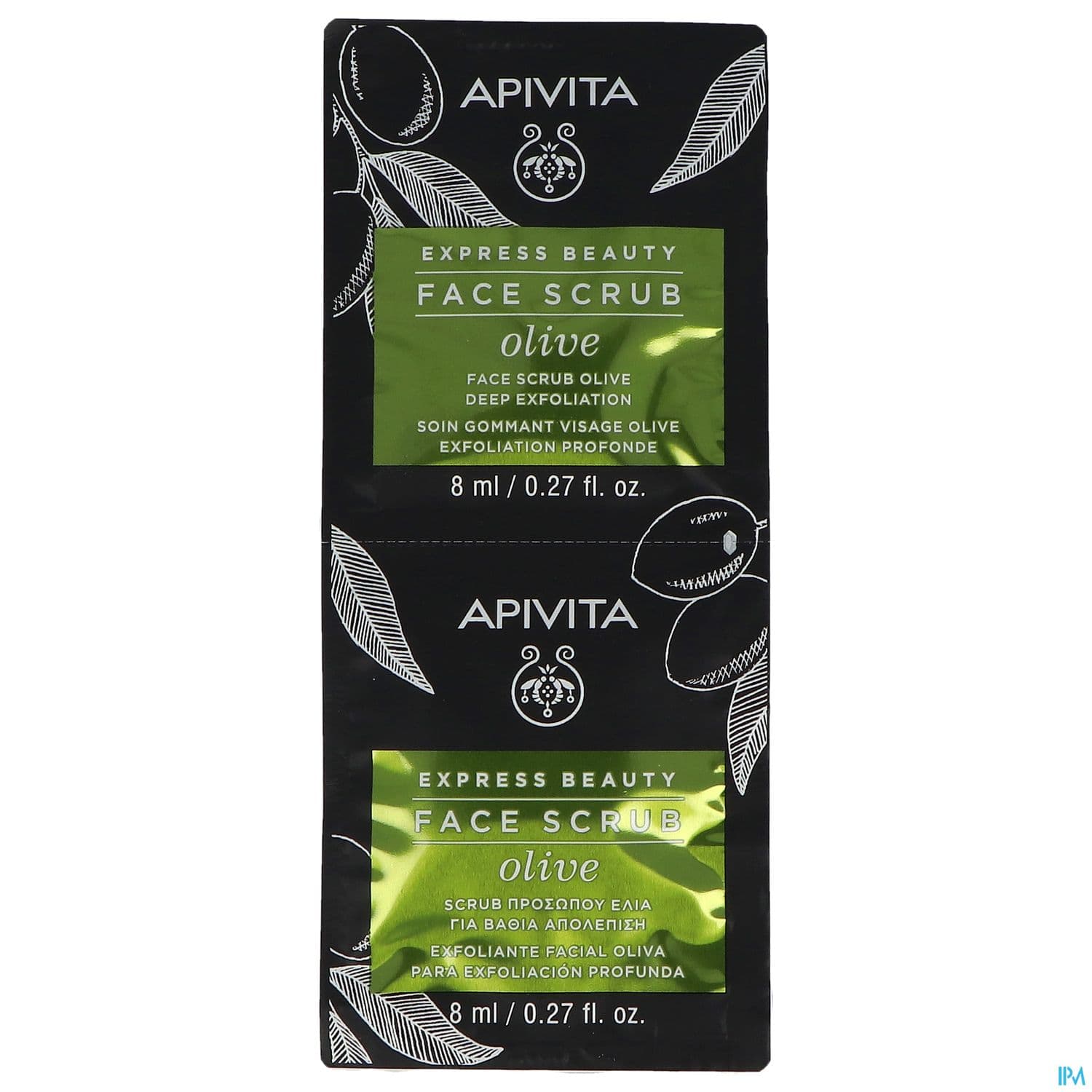 APIVITA GOMMAGE EXPRESS OLIVE X2